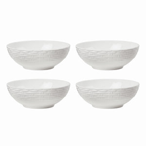 Lenox Wicker Creek All-Purpose Bowls, Set of 4 White, WHITE BONE CHINA 895308