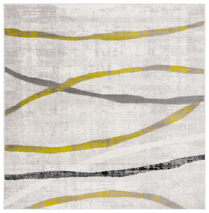 Safavieh Skyler 112 Power Loomed 55% Polypropylene, 40% Jute, 5% Polyester Modern Rug Ivory Grey / Green SKY112Y-9