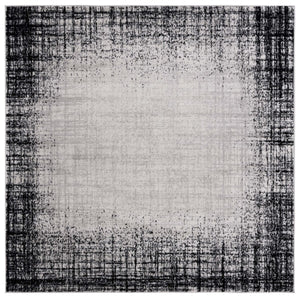 Safavieh Skyler 113 Power Loomed 55% Polypropylene, 40% Jute, 5% Polyester Modern Rug Ivory Grey / Black SKY113A-9