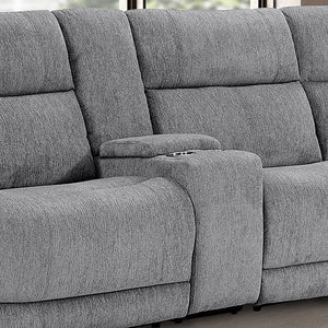 Parker House Parker Living Spencer - Stylish Armless Recliner With Power Footrest For Ultimate Comfort And Relaxation Grey 100% Polyester (W) Mspe#860-tgr