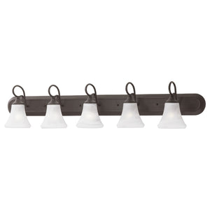 Elipse 48'' Wide 5-Light Vanity Light - Painted Bronze SL744563 Thomas