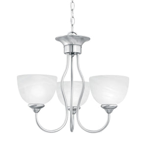 Tahoe 19'' Wide 3-Light Chandelier - Brushed Nickel SL801478 Thomas