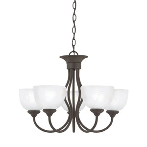 Tahoe 24'' Wide 5-Light Chandelier - Painted Bronze SL801563 Thomas