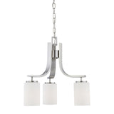 Pendenza 20'' Wide 3-Light Chandelier - Brushed Nickel SL806878 Thomas