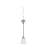 Riva 6'' Wide 1-Light Mini Pendant - Brushed Nickel SL820678 Thomas