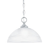 Tahoe 12'' Wide 1-Light Mini Pendant - Brushed Nickel SL823478 Thomas