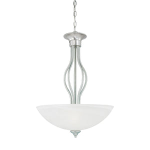 Tahoe 20'' Wide 3-Light Pendant - Brushed Nickel SL823678 Thomas