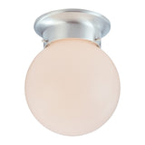 Thomas Orb 6'' Wide 1-Light Flush Mount