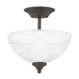 Thomas Tahoe 11.75'' Wide 2-Light Semi Flush Mount