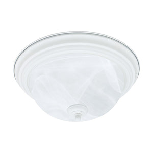 Harmony 14'' Wide 2-Light Flush Mount - White SL869218 Thomas