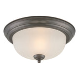 Harmony 12'' Wide 1-Light Flush Mount - Painted Bronze SL878115 Thomas