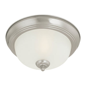 Ceiling Essentials 16'' Wide 3-Light Flush Mount - Brushed Nickel SL878378 Thomas