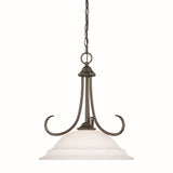 Bella 16'' Wide 1-Light Pendant - Oiled Bronze SL891615 Thomas