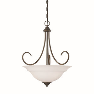 Bella 20'' Wide 3-Light Pendant - Oiled Bronze SL891715 Thomas