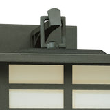 Mission 12.5'' High 1-Light Outdoor Sconce - Black SL90077 Thomas