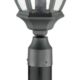 Covington 21.5'' High 1-Light Outdoor Post Light - Black SL90107 Thomas