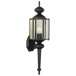 Brentwood 25.75'' High 1-Light Outdoor Sconce - Black SL92437 Thomas