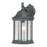 Hawthorne 14'' High 1-Light Outdoor Sconce - Black SL94527 Thomas