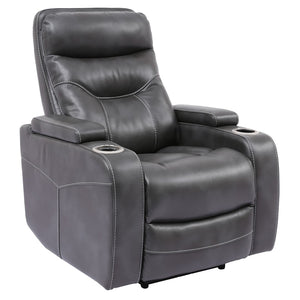 Parker House Parker Living Origin Power - Flint Power Reclining Home Theater Recliner Flint 90% Polyester, 10% PU (W) MORI#812PH-FLI