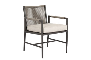 Pietra Armless Dining Chair in Dupione Celeste, No Welt SW4601-1A-8067 Sunset West