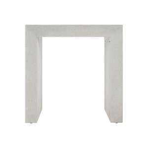 Bernhardt Bernhardt Summerton Side Table Sandblasted White Ash Veneer Parsons Modern Accent 24X26x24 435121