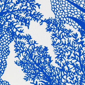 Surya Sea Life Slf-004 18" Square Accent Pillow - Whimsical Cotton Decor For Home, Easy Care & Unique Style White Cotton,Cotton Slf004-1818d