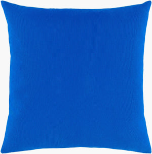 Surya Sea Life Slf-004 18" Square Accent Pillow - Whimsical Cotton Decor For Home, Easy Care & Unique Style Dark Blue Cotton,Cotton Slf005-1818d