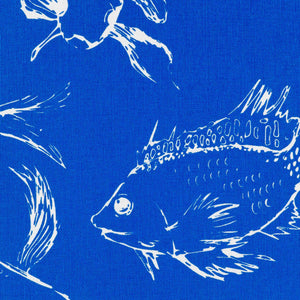 Surya Sea Life Slf-004 18" Square Accent Pillow - Whimsical Cotton Decor For Home, Easy Care & Unique Style Dark Blue Cotton,Cotton Slf005-1818d