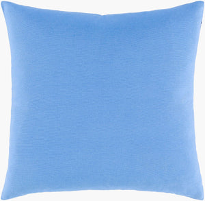 Surya Sea Life Slf-004 18" Square Accent Pillow - Whimsical Cotton Decor For Home, Easy Care & Unique Style Sky Blue Cotton,Cotton Slf006-1818p