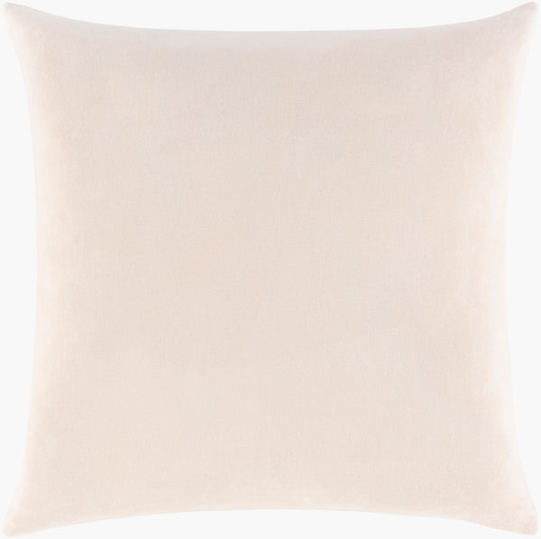 Surya Sea Life Slf-004 18" Square Accent Pillow - Whimsical Cotton Decor For Home, Easy Care & Unique Style Cream Cotton,Cotton Slf008-1818