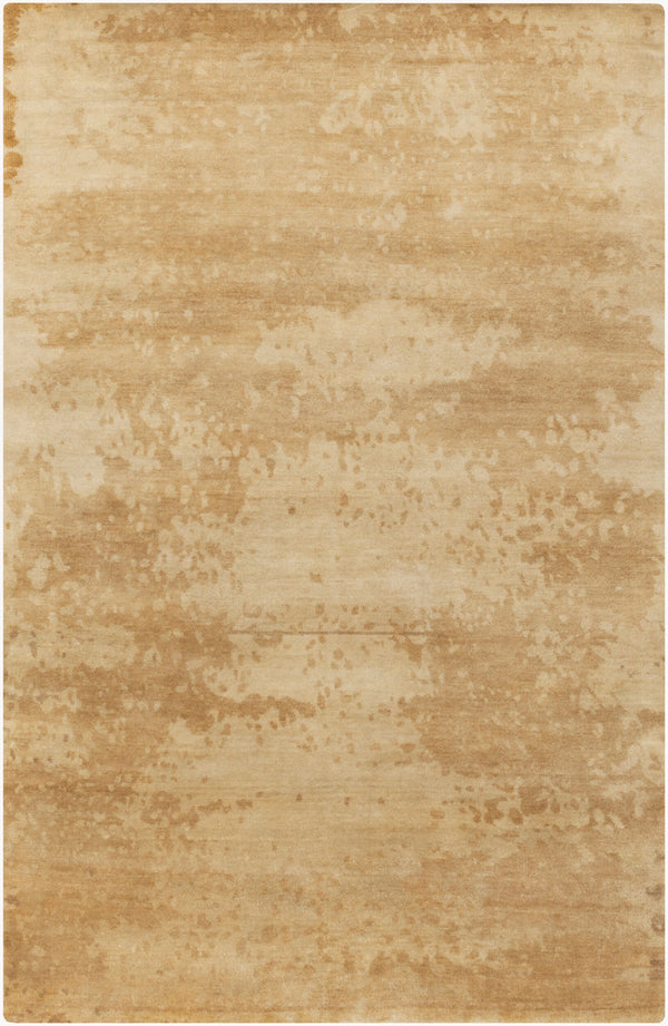 Surya Slice Of Nature Sli-6400 Handmade 2' X 3' Mid-century Modern Rug - Luxurious Wool & Viscose Design Beige Wool,Viscose Sli6400-913