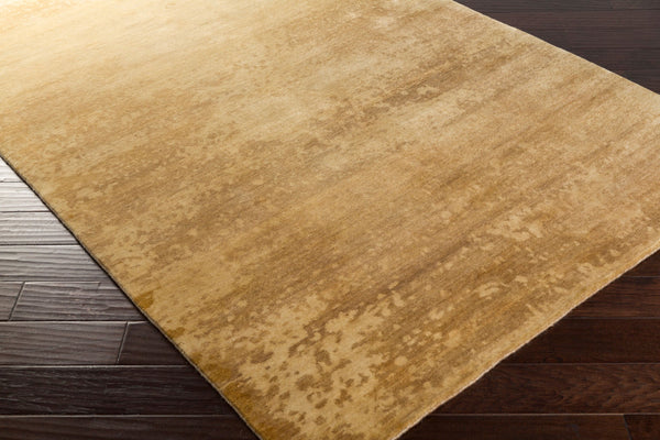 Surya Slice Of Nature Sli-6400 Handmade 2' X 3' Mid-century Modern Rug - Luxurious Wool & Viscose Design Wheat Wool,Viscose Sli6403-23