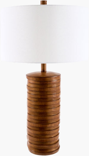Livabliss Sulak Mid-century Modern Table Lamp with Linen Shade for Bedroom or Living Room SLK-002