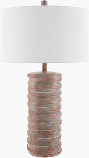 Livabliss Sulak Mid-century Metal Frame Table Lamp with Linen Shade for Bedside or Console SLK-003
