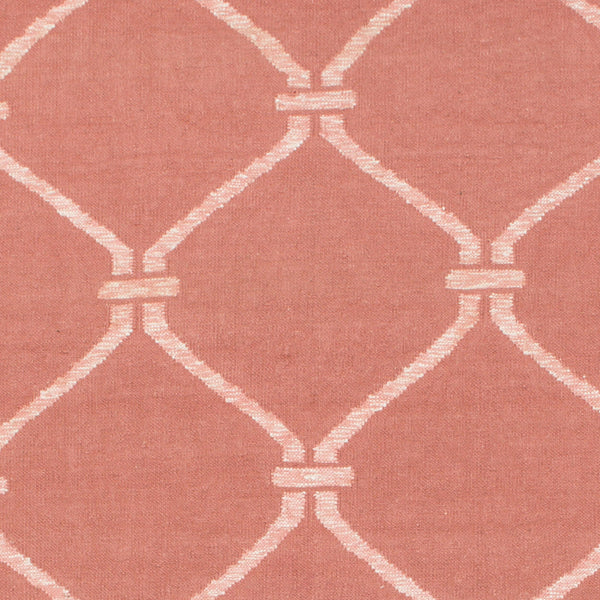Surya Stallman Slm-1000 2'6" X 8' Handmade Durable Rug – Modern Decor With Natural Charm, Spot Clean Only! Dusty Pink Wool,Viscose,Cotton Slm1003-268