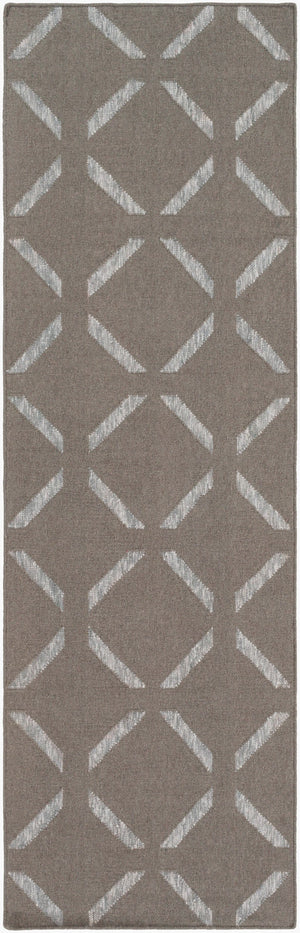 Surya Stallman Slm-1000 2'6" X 8' Handmade Durable Rug – Modern Decor With Natural Charm, Spot Clean Only! Brown Wool,Viscose,Cotton Slm1015-268