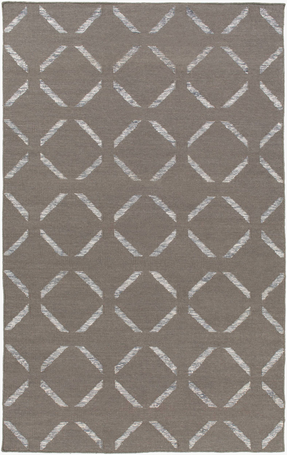 Surya Stallman Slm-1000 2'6" X 8' Handmade Durable Rug – Modern Decor With Natural Charm, Spot Clean Only! Brown Wool,Viscose,Cotton Slm1015-913