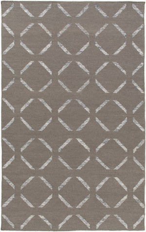 Surya Stallman Slm-1000 2'6" X 8' Handmade Durable Rug – Modern Decor With Natural Charm, Spot Clean Only! Brown Wool,Viscose,Cotton Slm1015-913