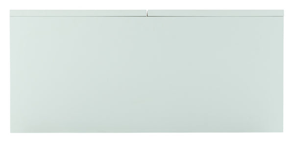 Hooker Furniture Triumph Mint Green Accent Chest With Gold‑Leaf Palm Doors, Solid Maple Veneer, Touch‑Latch Storage 5000-85014-05