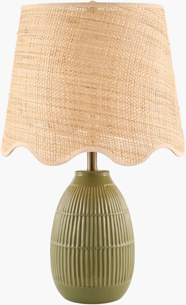 Livabliss Soleny Coastal Jute and Metal Table Lamp Warm Ambient Glow for Bedroom or Living Room SLNY-003