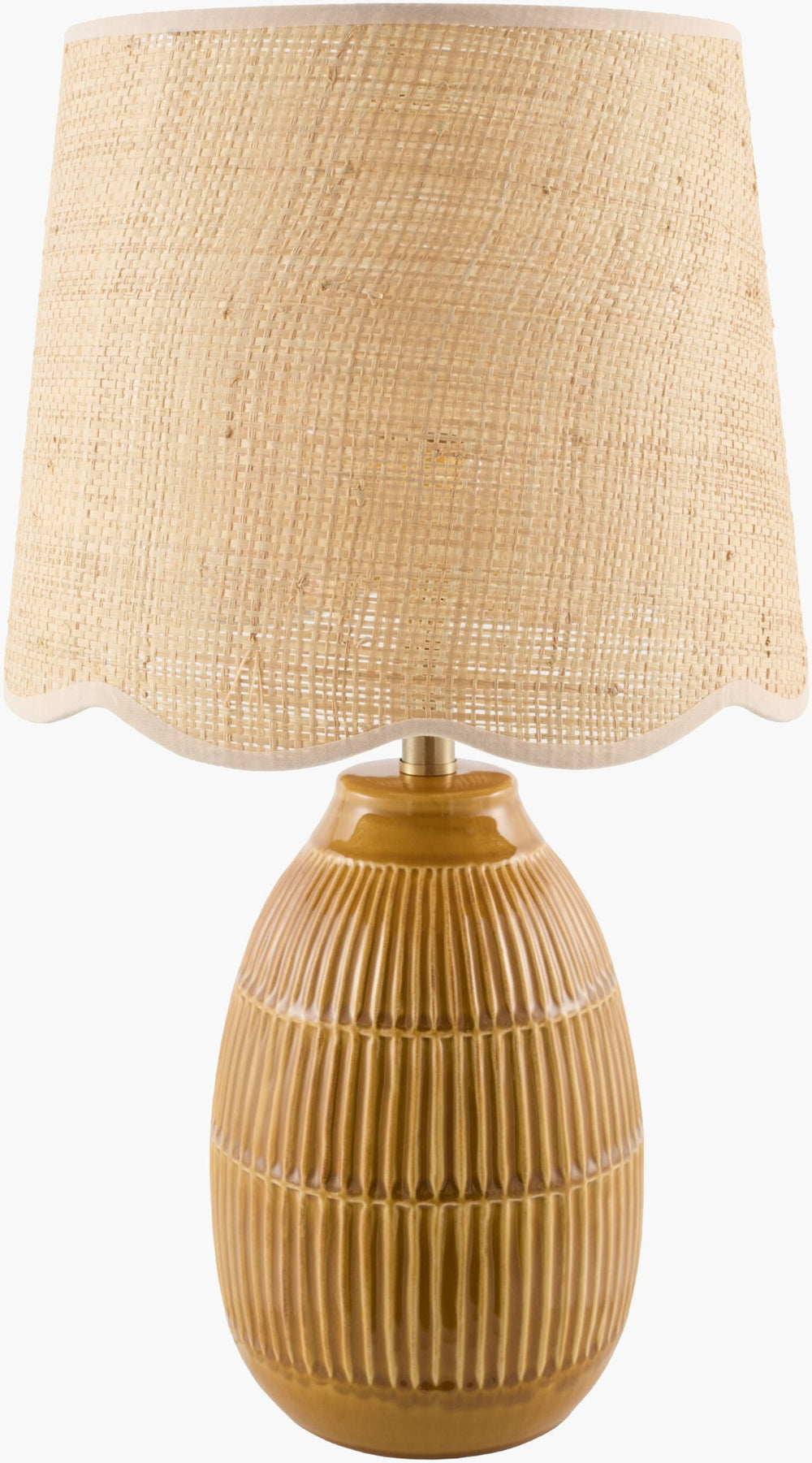 Livabliss Soleny Jute Wrapped Coastal Table Lamp Warm Ambient Glow for Nightstand or Side SLNY-004