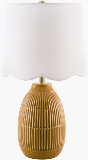 Livabliss Soleny Coastal Traditional Table Lamp with Linen Shade for Bedroom or Entryway SLNY-011