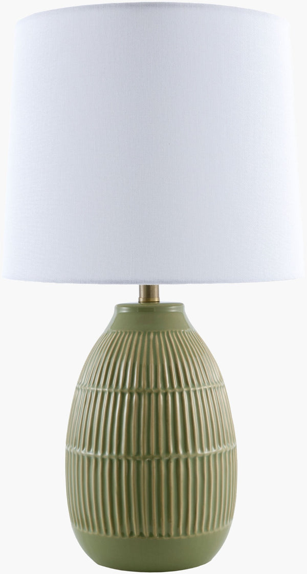 Livabliss Soleny Coastal Traditional Table Lamp with Linen Shade for Warm Ambient Lighting SLNY-017
