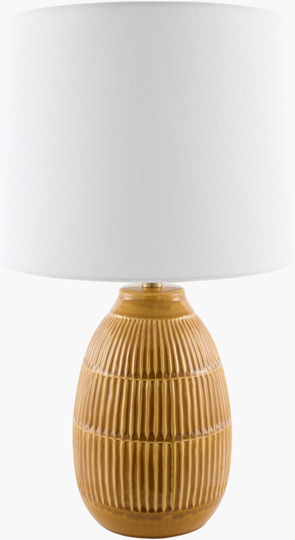 Livabliss Soleny Coastal Traditional Table Lamp Linen Metal Felt Warm Ambient Glow Bedside SLNY-018