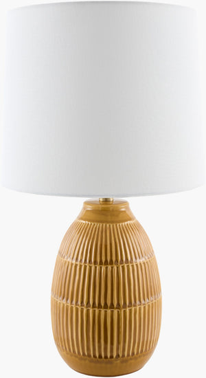 Livabliss Soleny Coastal Traditional Table Lamp Linen Metal Felt Warm Ambient Glow Bedside SLNY-018