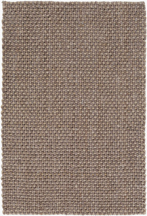 Surya Solo Slo-12 2' X 3' Handmade Modern Rug - Luxurious New Zealand Wool & Viscose For Timeless Elegance Charcoal Viscose,Nz Wool Slo12-23