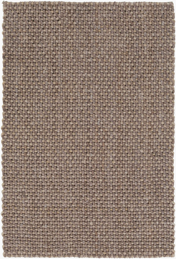Surya Solo Slo-12 2' X 3' Handmade Modern Rug - Luxurious New Zealand Wool & Viscose For Timeless Elegance Charcoal Viscose,Nz Wool Slo12-23