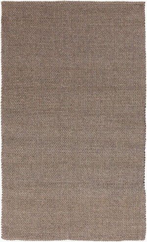 Surya Solo Slo-12 2' X 3' Handmade Modern Rug - Luxurious New Zealand Wool & Viscose For Timeless Elegance Charcoal Viscose,Nz Wool Slo12-58