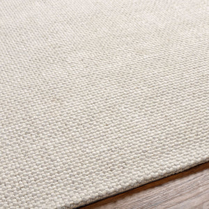 Surya Solo Slo-12 2' X 3' Handmade Modern Rug - Luxurious New Zealand Wool & Viscose For Timeless Elegance Light Slate Viscose,Nz Wool Slo14-23