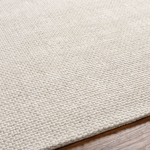 Surya Solo Slo-12 2' X 3' Handmade Modern Rug - Luxurious New Zealand Wool & Viscose For Timeless Elegance Light Slate Viscose,Nz Wool Slo14-23